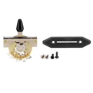 Guitar Pickup Selector Switch with Switch Plate 5 Way Electric Guitar Pickups Selector Switches Guitar Toggle Switch