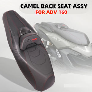 ADV 160 Camel Back Seat Suede And Leather Embroid Logoa And Carbon Design Deluxe Comfort Seat