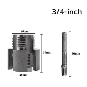 4 Points 6 Points PPR Water Pipe Internal Thread Opener PVC Pipe Threader Kit