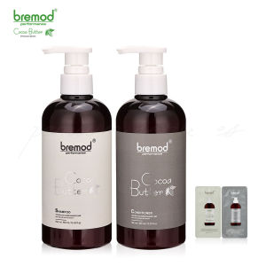 Bremod Premium Herbal Shampoo Conditioner Keratin Hair Treatment Coco er Hair Care Combo