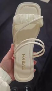 WomenS Flat Sandals For Summer Fashion Paired With Skirts 2025 New Model High-End Roman Beach Sandals