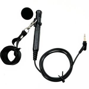 Mini Handheld Microphone With Silver Or Black Lanyard Option For Public Speaking And Tours Guide Neck Mic