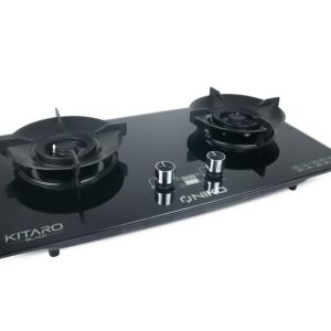 Niko Kompor Tanam 2 Tungku Lipat + Timer Niko Titanium Flip+selang