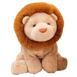 NANMEN Soft Lion Stuffed Animal Plush Pillow Emotional Support 15.8inch Stuffed Animals Plush Design Cute Plush Pillow