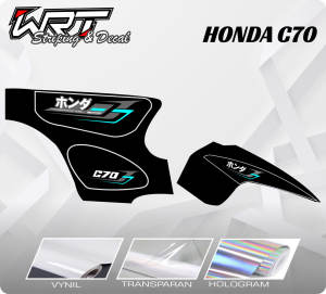 Striping C70-Stiker Decal C70 Pitung Simpel Racing Vol 2 (SUDAH TERPOTONG RAPI)