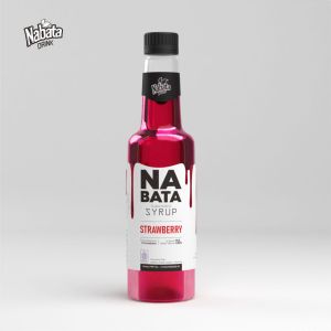 Sirup Rasa Strawberry Premium 760 ml Nabata Drink | Syrup Strawberry Untuk Dessert Cafe Restauran