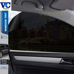 ฟิล์มกรองแสงยกม้วน นาโนเซรามิกซ์ผสมโลหะคาร์บอนซุปเปอร์คาร์บอนเซรามิกซ์ มีคุณภาพหลากหลายให้เลือก  500 ตารางฟุต(152cm x 30เมตร)ขายส่งจำนวนมากโกดังVCTECHรังสิต