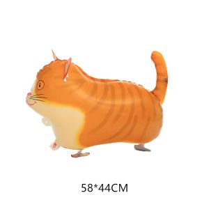 YONGQING ลูกโป่งฮีเลียม รูปสัตว์เดิน แมว สุนัข ไดโนเสาร์ น่ารัก สําหรับตกแต่งงานปาร์ตี้วันเกิด ผู้ใหญ่ เด็ก