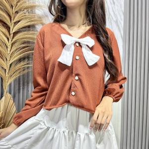 BRIEE FASHION - ELIVE TOP BLOUSE PITA / ATASAN BLOUSE PITA KOREAN STYLE -PN