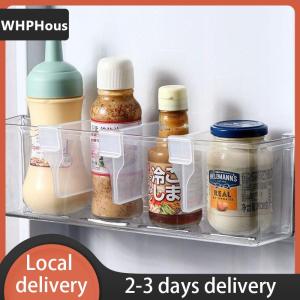 [COD] WHPHous Ship within 24 hours 10 Pcs Refrigerator Partition Board Storage Retractable Plastic Divider Adjustable Partition Splint Kitchen Bottle Can Organizer