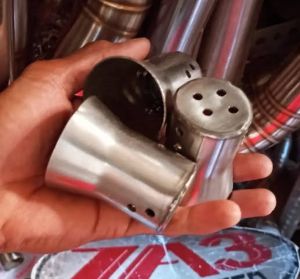 Slincer knalpot racing DBS karbon inlet 50mm untuk all motor Vixion/ Sonic /Cb150 /Jupiter Mx