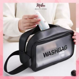 Multi-function Cosmetic Bag Waterproof Zipper Make Up Organizer Makeup Storage Box Case
