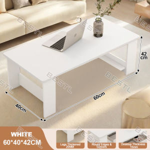 2 layers Wooden Coffee Table Sofa Table Veneer Table Center Table Tea Table For Living Room