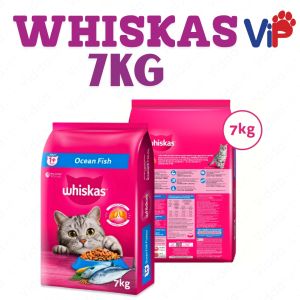 Whiskas Adult Ocean Fish Cat Food Daily Nutrition 7kg and Repacked