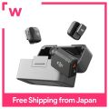 DJI Mic Mini (2 TX + 1 RX + Sạc Trường Hợp) Pin Mic Không Dây Ultralight Chất Lượng Cao Âm Thanh 48 Giờ Sử Dụng Tiếng Ồn Hủy Bỏ Tự Động Giới Hạn Chức Năng Micro không dây Cho Máy Ảnh/iPhone/Android Vlog Chụp Streaming. 