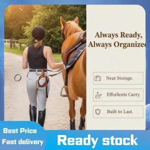 Sports🚴🏻‍♀️ Cưỡi ngựa bullwhip whips chủ chống mất Trường hợp với điều chỉnh vành đai thắt lưng cho cưỡi ngựa hoạt động và chăm sóc