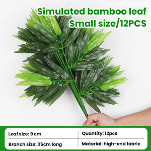 Artificial Ficus Leaves Faux Tree Branches Greenery Plant Spray for Wedding Arch DIY Wreath