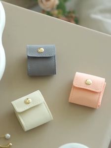 4Girds Portable Jewelry Zipper Bag Earrings Ring Bracelets Accessories Travel Jewelry Storage Bag
