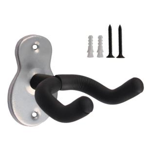 ขอแขวนกีตาร์โลหะหมุนได้ที่ยึดติดผนัง ขาตั้งแสดงกีตาร์ ชิ้นส่วนสกรูเบส