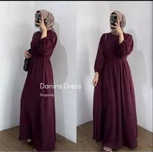 Danira Dress Wanita Bahan Cribkle Airflow