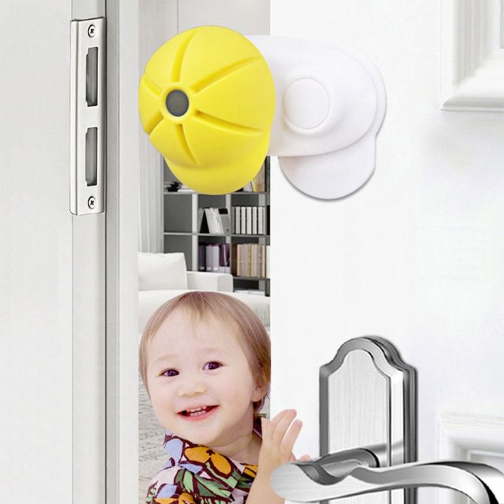 BONVC Cabinet Locks Baby Safety Lock Door Padlock Luminous Door Stopper ...