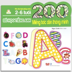 Sách 200 Miếng Bóc Dán Thông Minh - Bộ Sách Nhiều Chủ Đề Dành Cho Trẻ Từ 2 - 6 Tuổi (12 Tập)