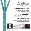 สายพีอี สาย PE ถัก 4 PEX4 สายสีรุ้งยาว 100 เมตร คุณภาพดี ราคาถูก PE1 PE2 PE3 PE4. 