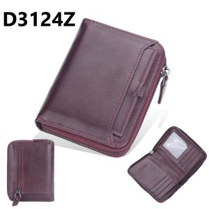 Luxury Short Wallet With Coin Pocket Card Holder Men