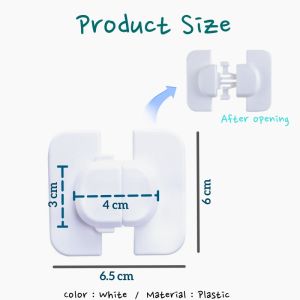 【Woody】Kids Child Baby Pet Proof Door Cupboard Fridge Cabinet Drawer Safety Lock