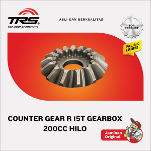 [TRS] GIGI KANAN 15T GEARBOX 200CC + HILO TRS