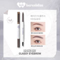 barenbliss BNB Make Me Classy Eyebrow Pencil | Diamond Shape | Long Lasting Neutral Color | Built In Spoolie Brush. 