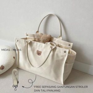 TAS WANITA MULTIFUNGSI /DIAPERBAG/ TAS BAYI / SHOULDER BAG / CHEZBEBE