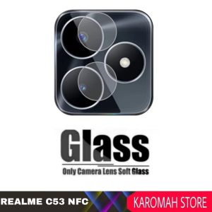 REALME C53 Anti gores kamera bulat bulat lensa pelindung kamera belakang lens guard camera protector