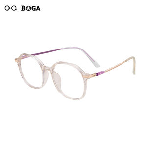 แว่นตาขอบเต็มแฟชั่นสำหรับทุกเพศกรอบแว่นตาคอมพิวเตอร์ป้องกันรังสีป้องกันแสงสีฟ้าผู้หญิงผู้ชาย Pelindung Mata แฟชั่น5สไตล์