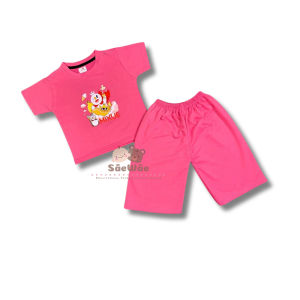 SAEWAE - Setelan anak Perempuan/ Cewek Crop top Mixue Oneset Fashion Anak Usia 2-12 Tahun