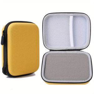 SNEAK Waterproof Guitar Pick Holder Large Capacity Organizer Pouch Pick Case Box Portable Black Yellow Pick Storage Box Capo Tuner