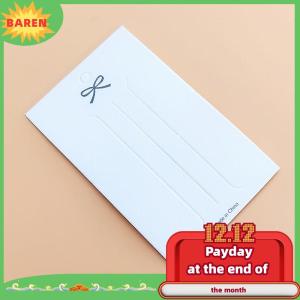 BAREN 50 cái kẹp tóc trắng thẻ đính bao bì tóc hiển thị tông tóc Clip