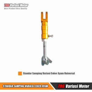 Standar Samping Variasi Ceker Ayam Standart Jagang Alumunium TRG Universal Untuk Semua Motor