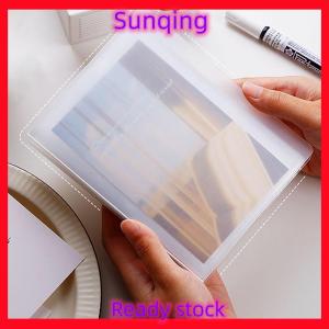 SQ Stationery [Flash Sale] 40 trang A6 bưu thiếp túi lưu trữ cuốn sách trong suốt hình ảnh nhà Album