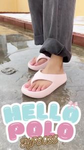 รองเท้าแตะ แตะหูหนีบ รุ่น HP8038 สำหรับผู้หญิง เสริมส้น แฟชั่น กันลื่น Size 36-45