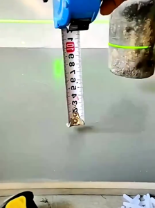 Bằng thước đo chiều cao tạo tác san lấp mặt bằng công cụ định vị kim loại gạch gốm công cụ định vị thước ngang