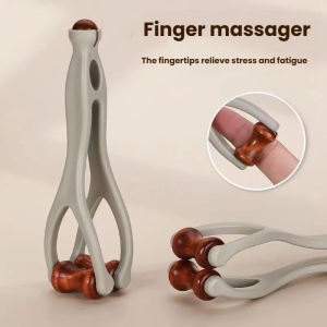 Manual Finger Massager Roller | Double-headed Handheld Hand Fatigue Relief Massager Office Home Use