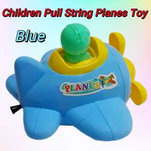 Children Pull String Planes Toy 儿童拉绳飞机玩具 Mainan Pesawat Bertali Tarik Kanak-kanak