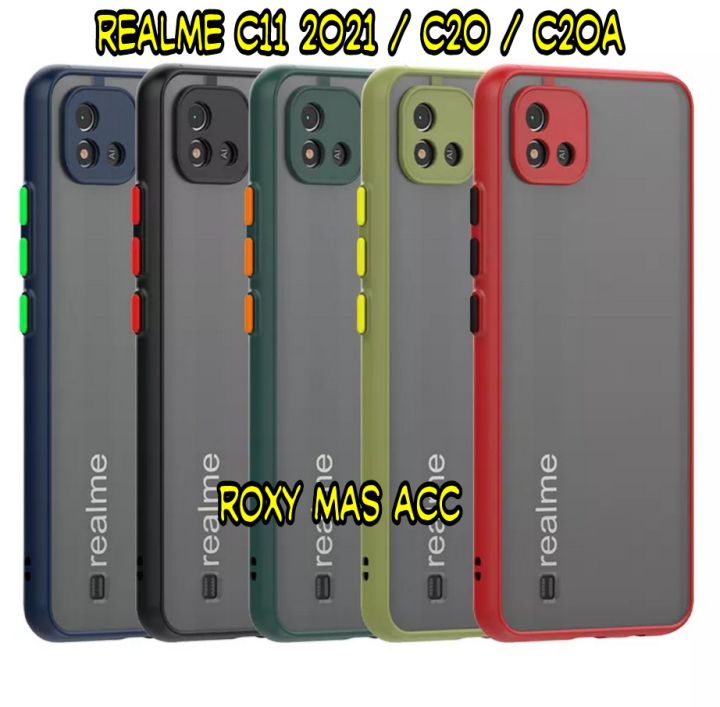 GOKEN Cover Pelle per Realme C11 2021 / Realme C20A / Realme C20