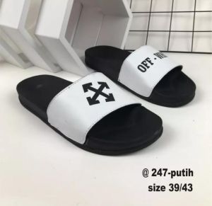 Sandal Slop Pria Terbaru Sandal OF WHITE