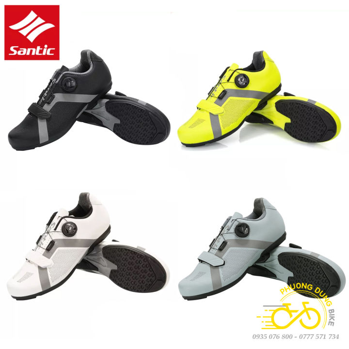 Giày đi xe đạp thể thao Road, MTB SANTIC S20016 - Khóa Vặn (GIÀY KHÔNG ...
