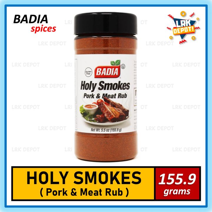 Badia Holy Smokes Pork and Meat Rub oz g for Barbecue
