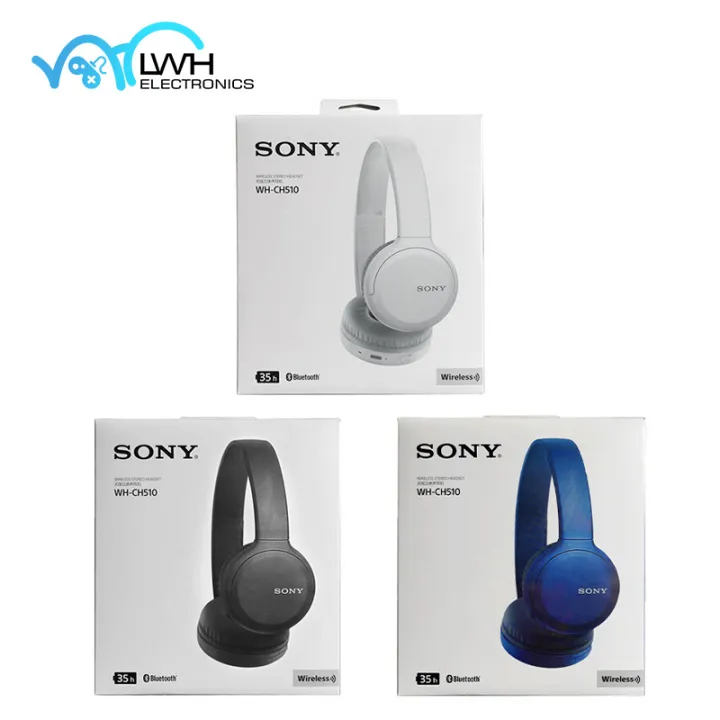 Sony White Wireless Headphones With Mic WH-CH520 Wireless