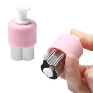 ZG285 5Pcs/set การ์ตูนลายการ์ตูน เครื่องตัดผักผลไม้ รูปร่างสัตว์รูปร่าง ดีไอวาย แม่พิมพ์นูน ใช้งานได้จริง ประเภทกดกด แม่พิมพ์คุกกี้ฟองดองท์ เครื่องใช้ในครัว