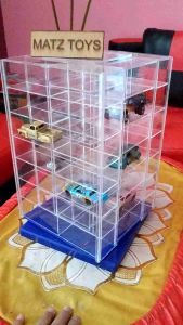 Rak Hotwheels Putar 56 PCS: Koleksi Mobil Mainan & Aksesoris